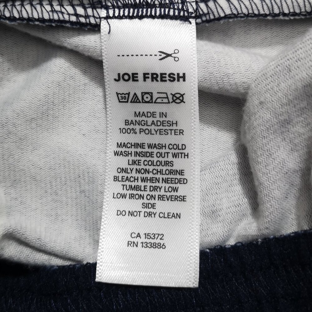 NWT Joe Fresh Men's Size XXL Navy w/ White Print Flannel Lounge Pants - Picture 6 of 12